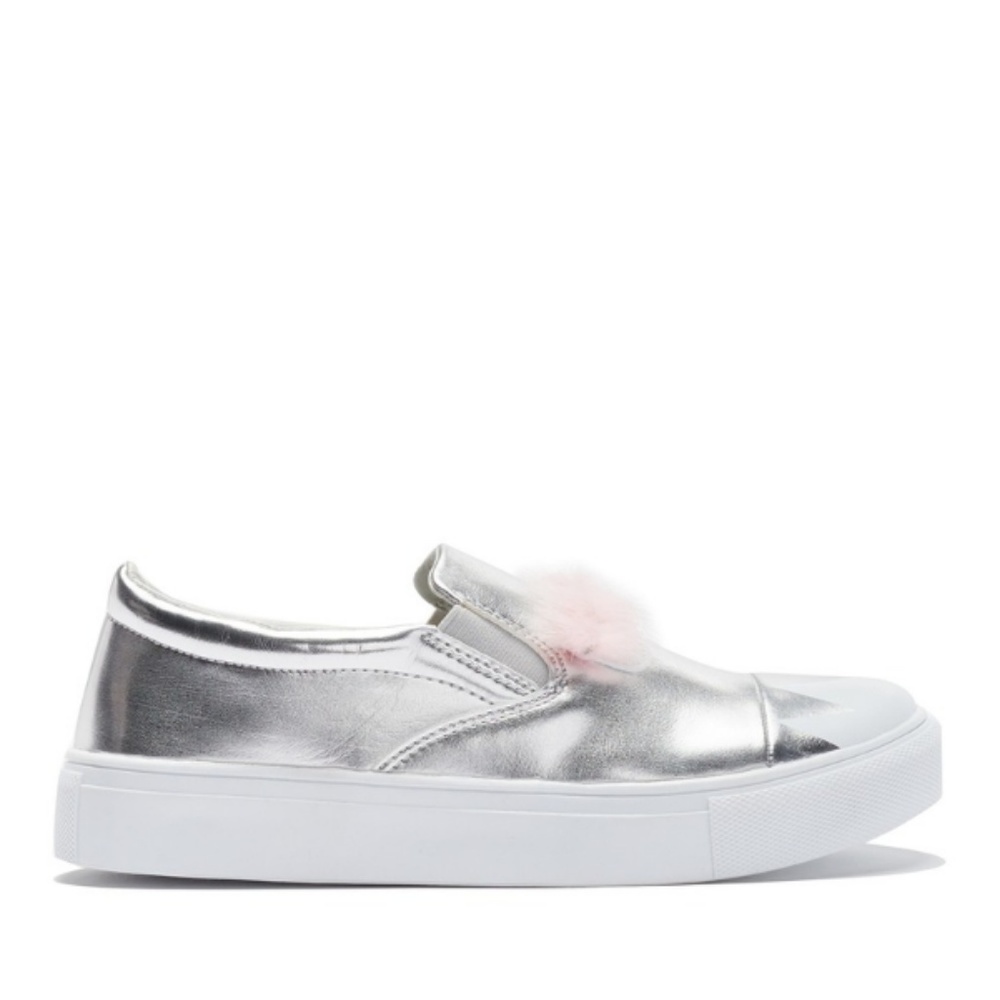 NWT Monster faux fur slip-on sneaker - Picture 3 of 6